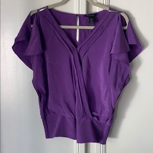 White House Black Market silk blouse